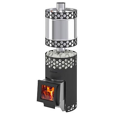 Везувий "Чёрная Пчёлка С" INOX с баком - 