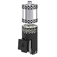 Печь для бани Везувий "Чёрная Пчёлка" INOX с баком