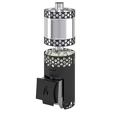 Везувий "Чёрная Пчёлка" INOX с баком - 