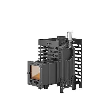 ASTON «Шторм 16» (ДТ-4С) Long с баком на трубе 50л Ø120 (AISI 439) - 