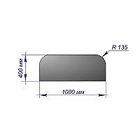   Лист предтопочный 400*1000*1 R135 бронза