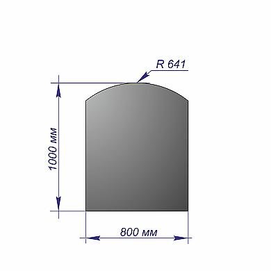  Лист напольный 1000*800*1,5 R641 медь - 