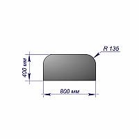   Лист предтопочный 400*800*1 R135 медь