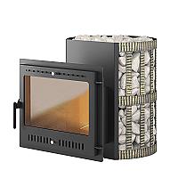 Печь для бани Везувий Скиф Ковка 16 Панорама "М"