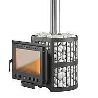 Печь для бани Этна Стандарт 18 (Панорама) "М"