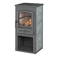 Печь-камин Этна (БКД) с плитой "Талькохлорит"