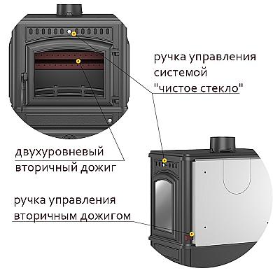 Везувий LV-12РS "Антрацит" - 