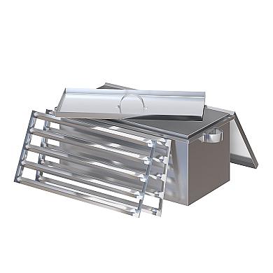 Везувий малая (AISI 430) 250*300*400мм - 