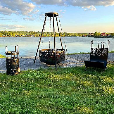 Везувий Фантастик Ø 700 Антик (чаша + подставка антик + крышка) - 