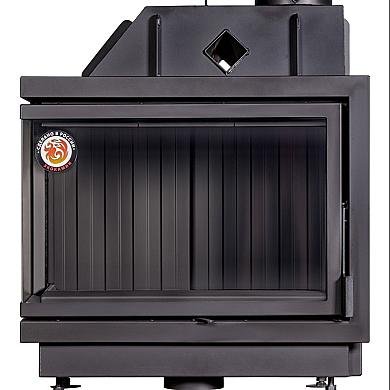 Экокамин Альфа 800 LB два стекла левая - 