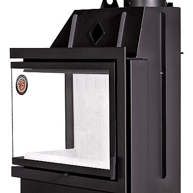 Экокамин Альфа 800 L два стекла левая - 