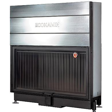 Экокамин ВЕГА 1600 PB чёрный шамот подовое горение - 
