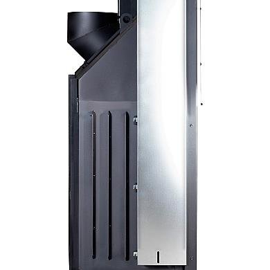 Экокамин ВЕГА 1600 PB чёрный шамот подовое горение - 