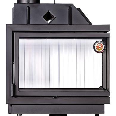 Экокамин Альфа 800 R два стекла правая - 