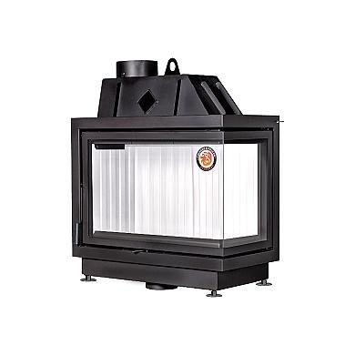 Экокамин Альфа 800 R два стекла правая - 