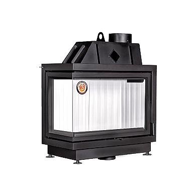 Экокамин Альфа 800 L два стекла левая - 