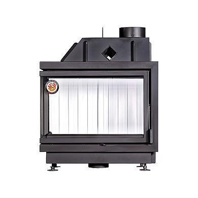 Экокамин Альфа 800 L два стекла левая - 