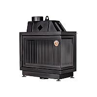 Каминная топка Экокамин Альфа 800 RB два стекла правая