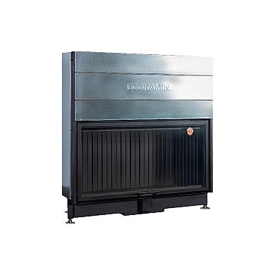 Экокамин ВЕГА 1600 PB чёрный шамот подовое горение - 