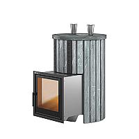 Печь для бани Эверест  "Steam Master" 30 НЕРЖ. (227М) Ламель Талькохлорит, S-20