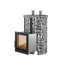 Печь для бани Эверест "Steam Master" 30 НЕРЖ. (227М) Ламель Пироксенит Элит, S-20