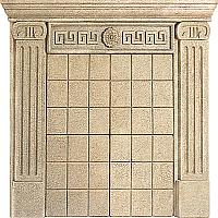 Портал для печей LK "КОЛОННА" Песочный