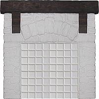 Портал для печей LK "СТАРЫЙ ЗАМОК" Белый