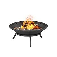 Чугунная костровая чаша Везувий "Фантастик" Ø 700 на подставке (чаша + подставка)