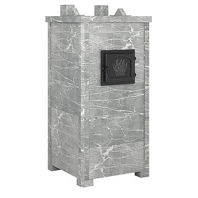 Эверест Легкий пар Профи каменка «по-серому», Талькохлорит, S-50 мм Б/В - 