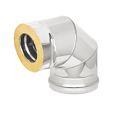 Везувий Сэндвич-колено (AISI 304 0,8/430 0,5) 90* 3S д.150х250 - 