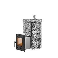 Печь для бани Эверест Steam Master 18 НЕРЖ. (210М) Ламель Пироксенит Элит, S-20