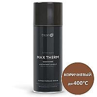  Elcon Эмаль термостойкая +400 коричневая, 520 мл. аэрозоль