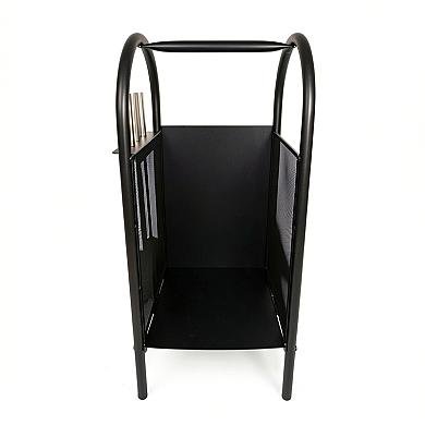  Дровница EVEREST H100-B-B черный - 