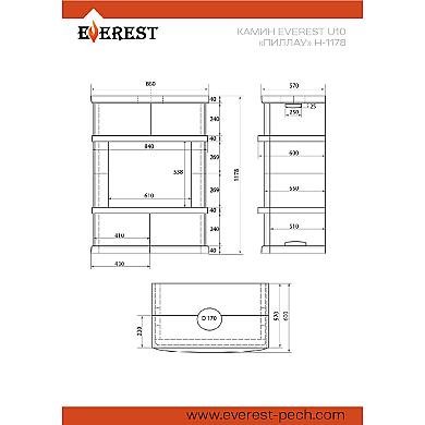 Эверест U10 "ПИЛЛАУ" Н-1178 Талькохлорит - 
