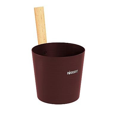 Эверест Шайка  5л, алюминий DARK BROWN (TG-46) - 