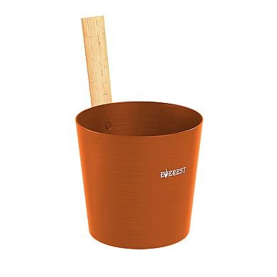 Эверест Шайка  5л, алюминий ORANGE (TG-48) - 