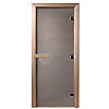 DoorWood Дверь для бани сатин "Теплое утро" - Общий вид двери