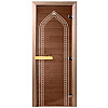 DoorWood Дверь для бани бронза "Восточная арка" - Общий вид двери