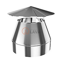  LAVA Оголовок-зонт ЭЛИТ 115/180 мм. 304 нерж. (0,8 мм)